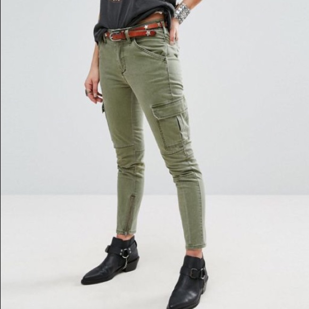 Ralph Lauren Denim & Supply twill skinny cargo EUC